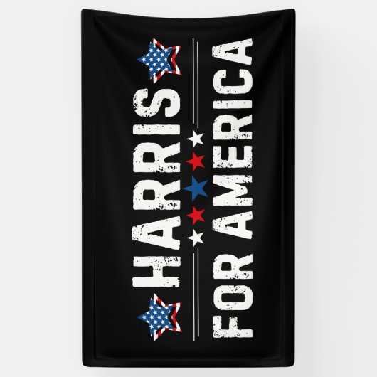 カマラハリス 横断幕 (縦)