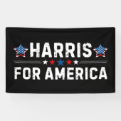 カマラハリス 横断幕 (横)