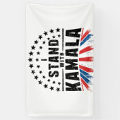 カマラハリス 横断幕 (縦)