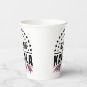 カマラハリス 紙コップ (左)