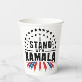 カマラハリス 紙コップ (正面)