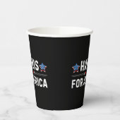 カマラハリス 紙コップ (左)