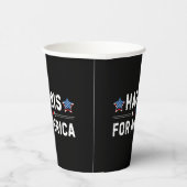 カマラハリス 紙コップ (右)