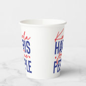 カマラハリス 紙コップ (左)