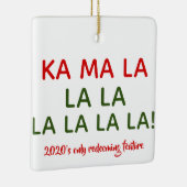 カマラハリスCarolセラミックオーナメント セラミックオーナメント (右)