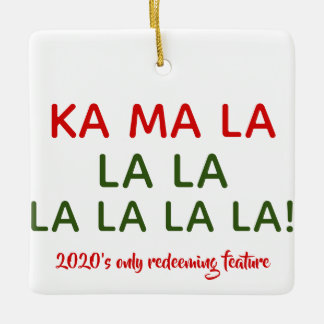 カマラハリスCarolセラミックオーナメント セラミックオーナメント