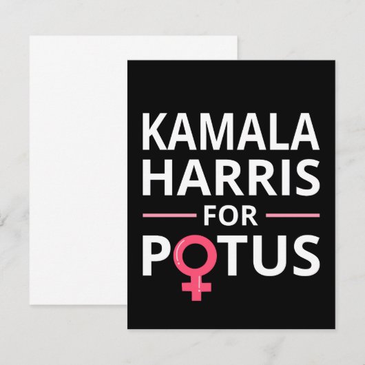 カマラハリスFor POTUS I (正面/裏面)