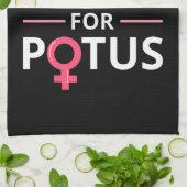 カマラハリスFor POTUS I キッチンタオル (折り畳み)
