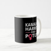 カマラハリスFor POTUS I コーヒーマグカップ (正面右)