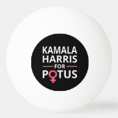 カマラハリスFor POTUS I 卓球ボール (裏面)
