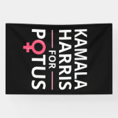 カマラハリスFor POTUS I 横断幕 (横)