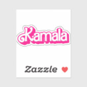 カマラハリスinピンク シール (シート)