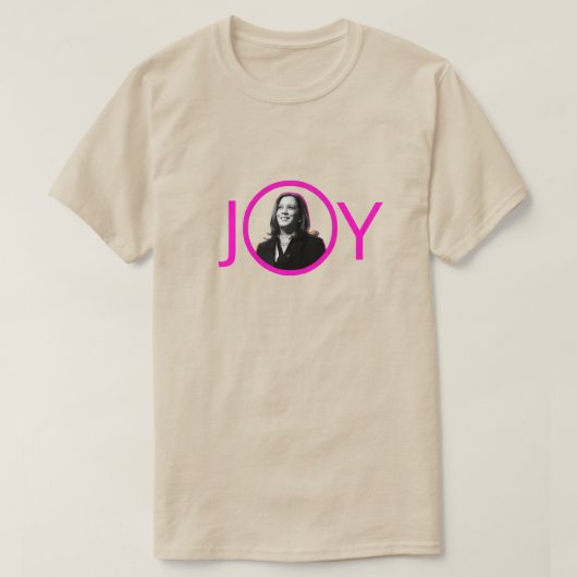 カマラハリスJOY Tシャツ (デザイン正面)