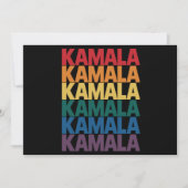 カマラハリスLGBTQゲイプライドレズビアンおもしろい 招待状 (正面)