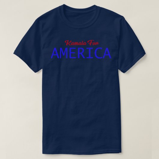 カマラフォーアメリカTシャツ Tシャツ (デザイン正面)