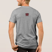 カマラブラックインディアンジャマイカアジア トライブレンドTシャツ (裏面)