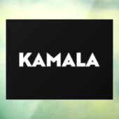 カマラモダンはっきりしたタイポグラフィ白と黒 ウィンドウサイン (シート3)