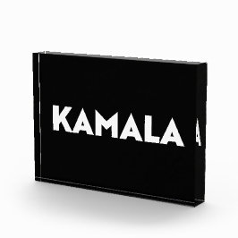 カマラモダンタイポグラフィミニマルはっきりしたリストブラック フォトブロック