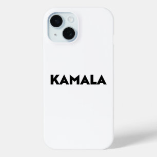 カマラモダンタイポグラフィミニマル白黒 iPhone 15ケース