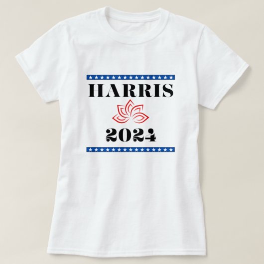 カマラロータスハリスfor POTUS Tシャツ (デザイン正面)