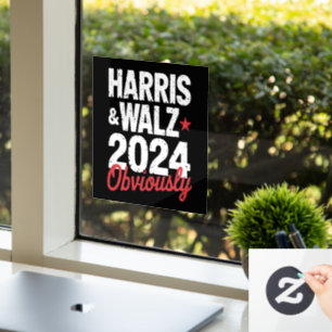 カマラワルツ明らかに2024 Harris Waltz 2024 ウィンドウサイン
