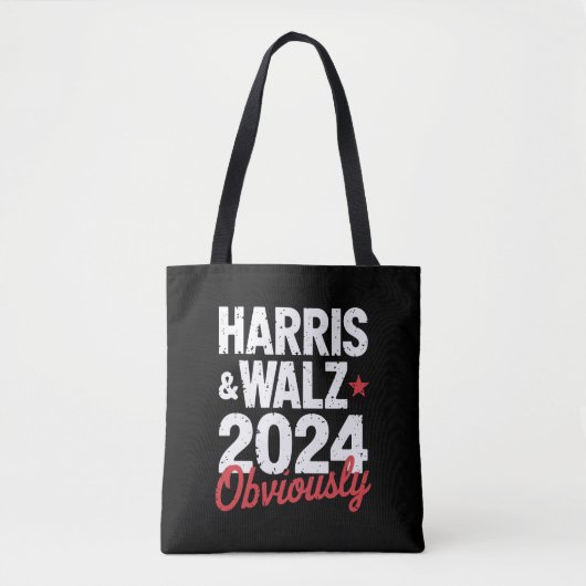 カマラワルツ明らかに2024 Harris Waltz 2024 トートバッグ (正面)