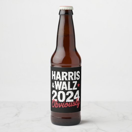 カマラワルツ明らかに2024 Harris Waltz 2024 ビールラベル (正面)
