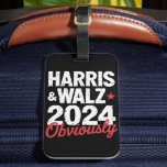 カマラワルツ明らかに2024 Harris Waltz 2024 ラゲッジタグ<br><div class="desc">カマラワルツ明らかに2024 Harris Waltz 2024選挙</div>