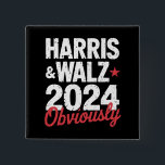 カマラワルツ明らかに2024 Harris Waltz 2024 缶バッジ<br><div class="desc">カマラワルツ明らかに2024 Harris Waltz 2024選挙</div>