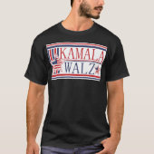 カマラワルツ2024民主党チケット Tシャツ (正面)