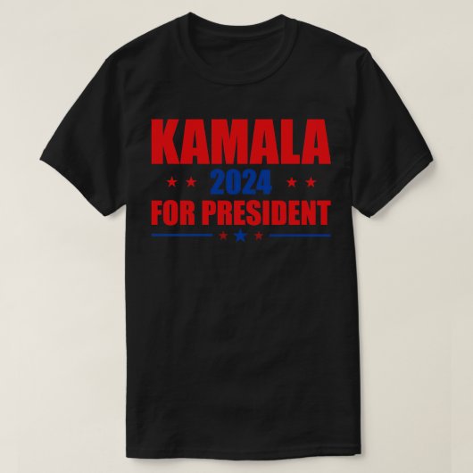 カマラ大統領候補 Tシャツ (デザイン正面)