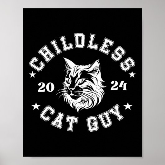 カマラ大統領向けの子どものいない猫たち ポスター (正面)