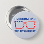 カマラ大統領就任について理解 缶バッジ (正面&裏面)