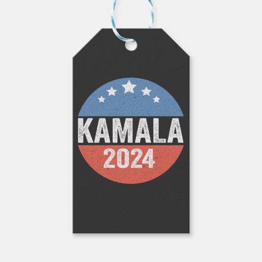 カマラ大統領選挙2024年 ギフトタグ (正面)