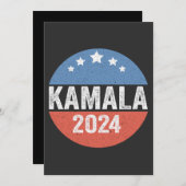 カマラ大統領 カマラ選挙 2024 招待状 (正面/裏面)