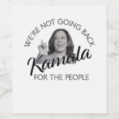 カマラ戻らない ワインラベル (シングルラベル)