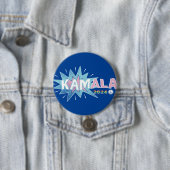 カマラ漫画マダムプレジデントKAMALA HARRIS 2024 缶バッジ (インサイチュ)