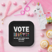 カマラ私たちは今までフェミニストのように戻らない ペーパープレート (パーティー)