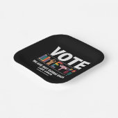 カマラ私たちは今までフェミニストのように戻らない ペーパープレート (傾斜あり)