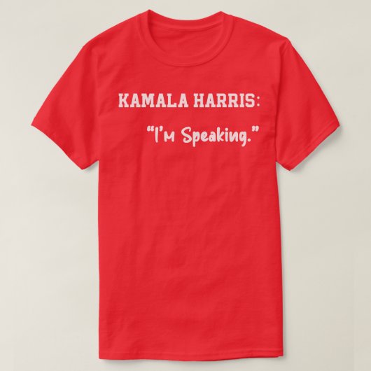 カマラ話は Tシャツ (デザイン正面)