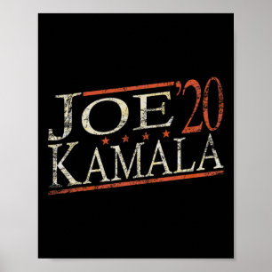 カマラ2020ジョーバイデン氏2020ヴィンテージバイデン氏ハリス20 ポスター