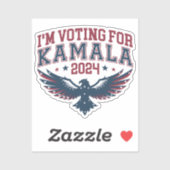 カマラ2024の投票 シール (シート)