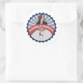 カマラ2024ステッカー ラウンドシール (バッグ)