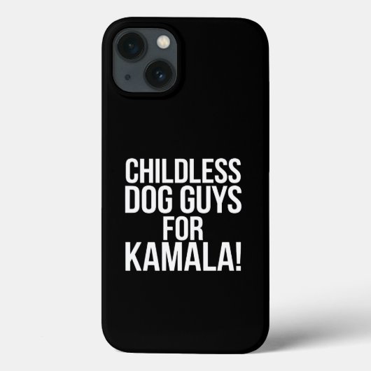 カマラ2024ハリス支持 子無し犬組 Case-Mate iPhoneケース (裏面)