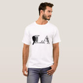 カマラ2024年プレジデントComma La おもしろいレトロ Tシャツ (正面フル)