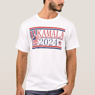 カマラ2024年大統領の候補 Tシャツ