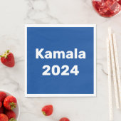 カマラ2024年大統領の選挙 スタンダードランチョンナプキン (インサイチュ)