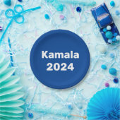 カマラ2024年大統領の選挙 ペーパープレート (パーティー)