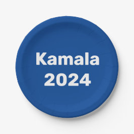 カマラ2024年大統領の選挙 ペーパープレート