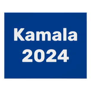 カマラ2024年大統領の選挙 ポスター